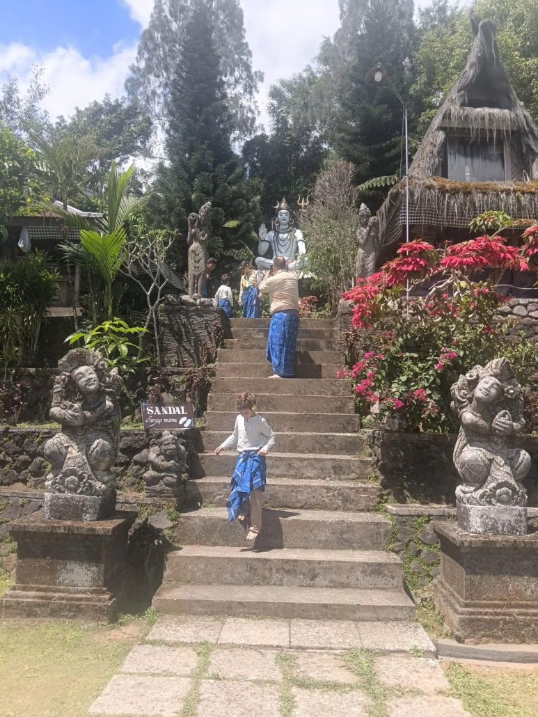 Traditional village landscape in Munduk North Bali
